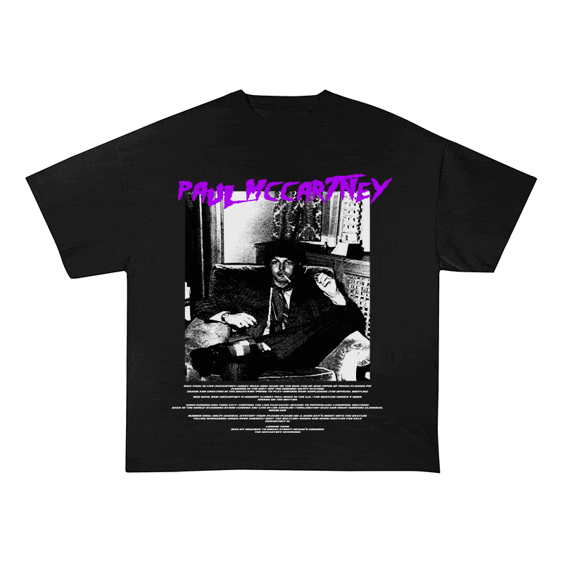 RDMCLOTHINGART tapestry hoodie PAUL MCCARTNEY HEAVY WEIGHT COTTON TEE-8944