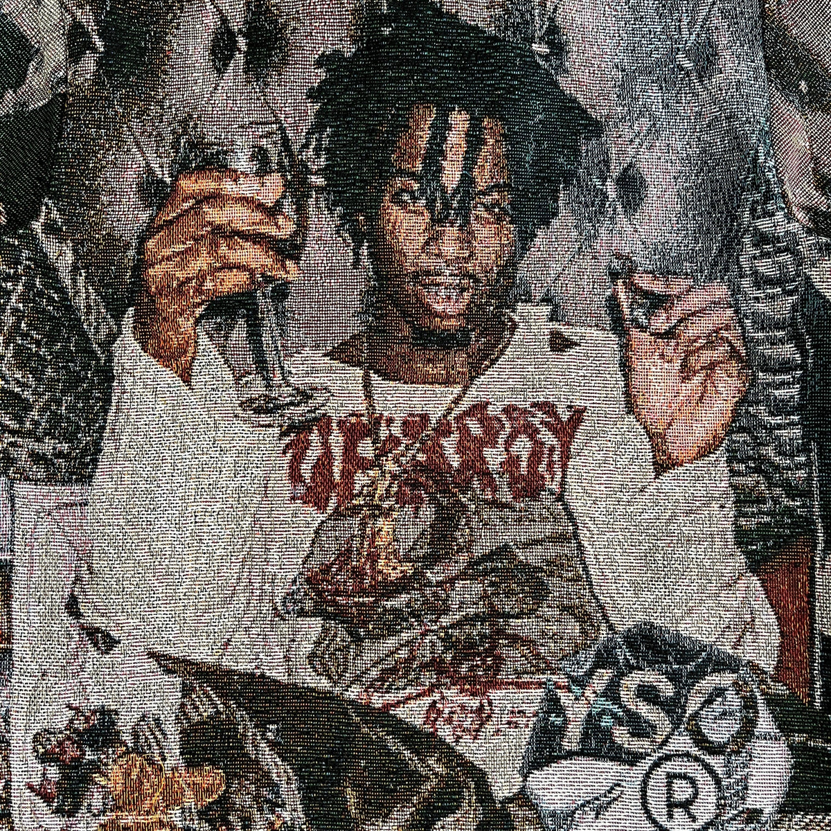 RDMCLOTHINGART tapestry hoodie PLAYBOI TAPESTRY JACKET