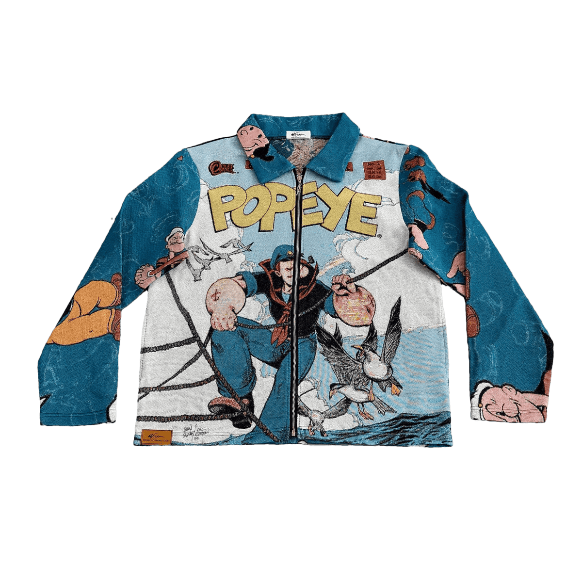 RDMCLOTHINGART tapestry hoodie POPEYE TAPESTRY JACKET
