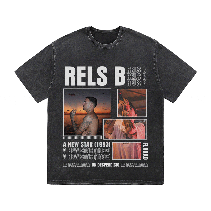RDMCLOTHINGART tapestry hoodie RELS B 2 HEAVY WEIGHT COTTON TEE-9018