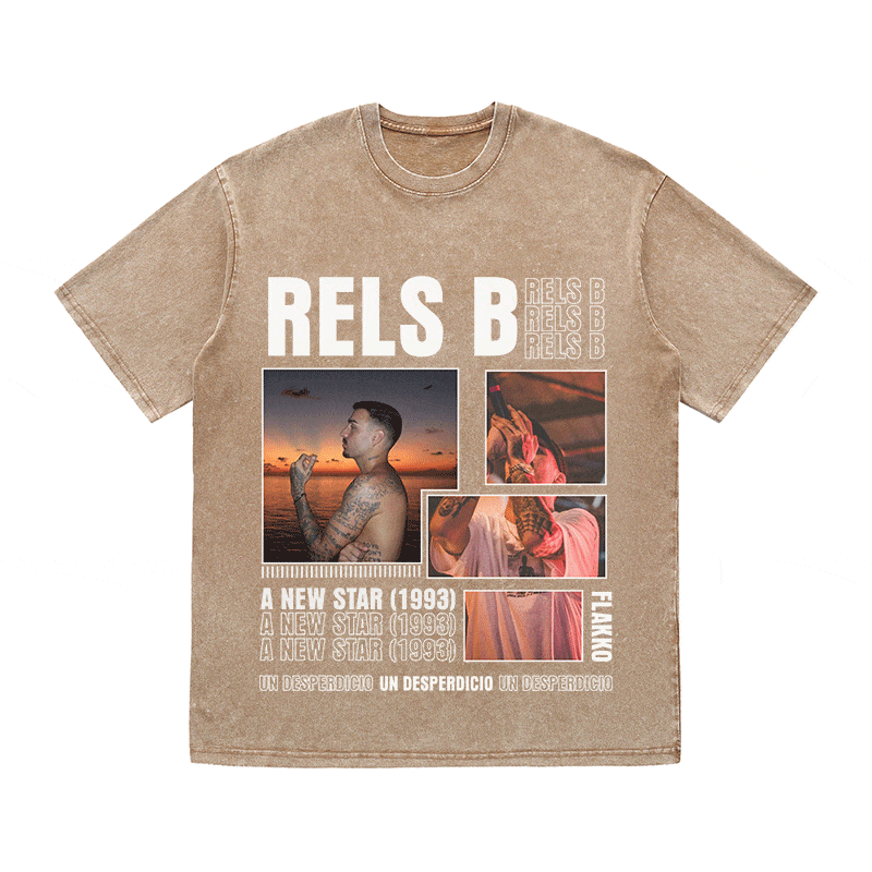 RDMCLOTHINGART tapestry hoodie RELS B 2 HEAVY WEIGHT COTTON TEE-9018