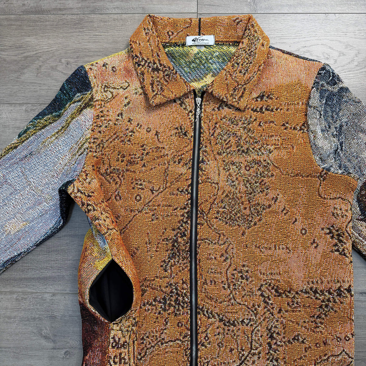 RDMCLOTHINGART tapestry hoodie RINGS TAPESTRY JACKET