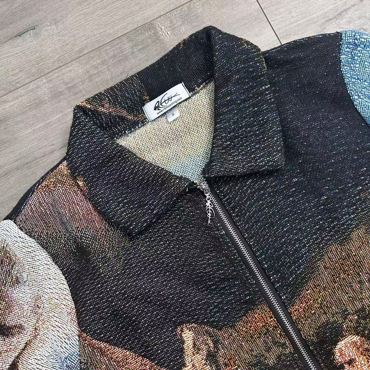 RDMCLOTHINGART tapestry hoodie RINGS V2 TAPESTRY JACKET
