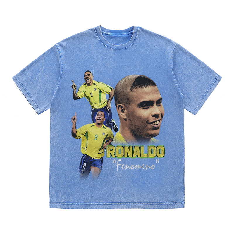 RDMCLOTHINGART tapestry hoodie RONALDO 2 HEAVY WEIGHT COTTON TEE-8979