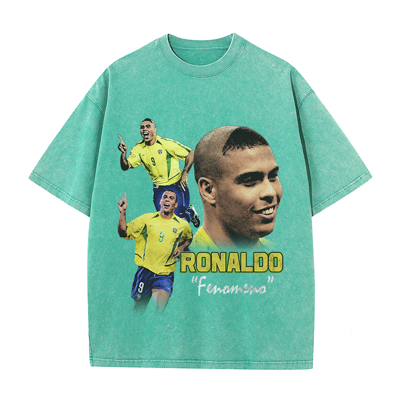 RDMCLOTHINGART tapestry hoodie RONALDO 2 HEAVY WEIGHT COTTON TEE-8979