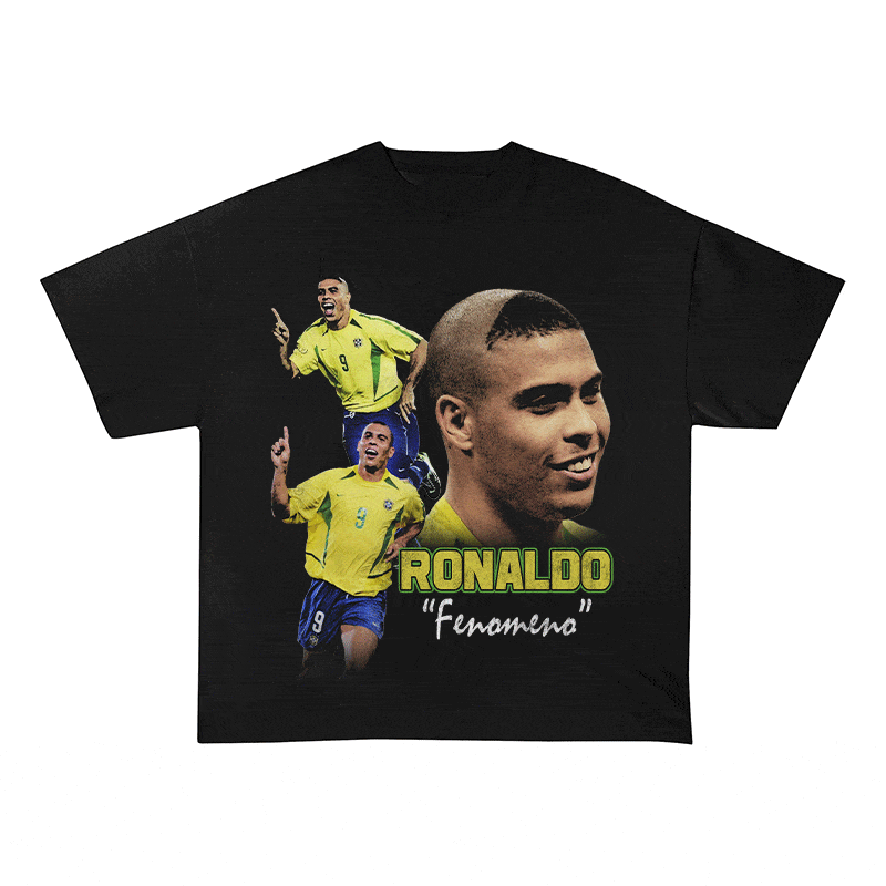 RDMCLOTHINGART tapestry hoodie RONALDO 2 HEAVY WEIGHT COTTON TEE-8979