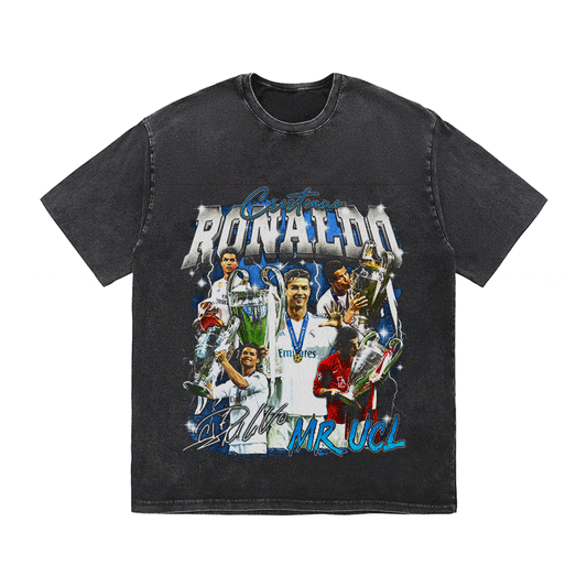 RDMCLOTHINGART tapestry hoodie RONALDO HEAVY WEIGHT COTTON TEE-8981