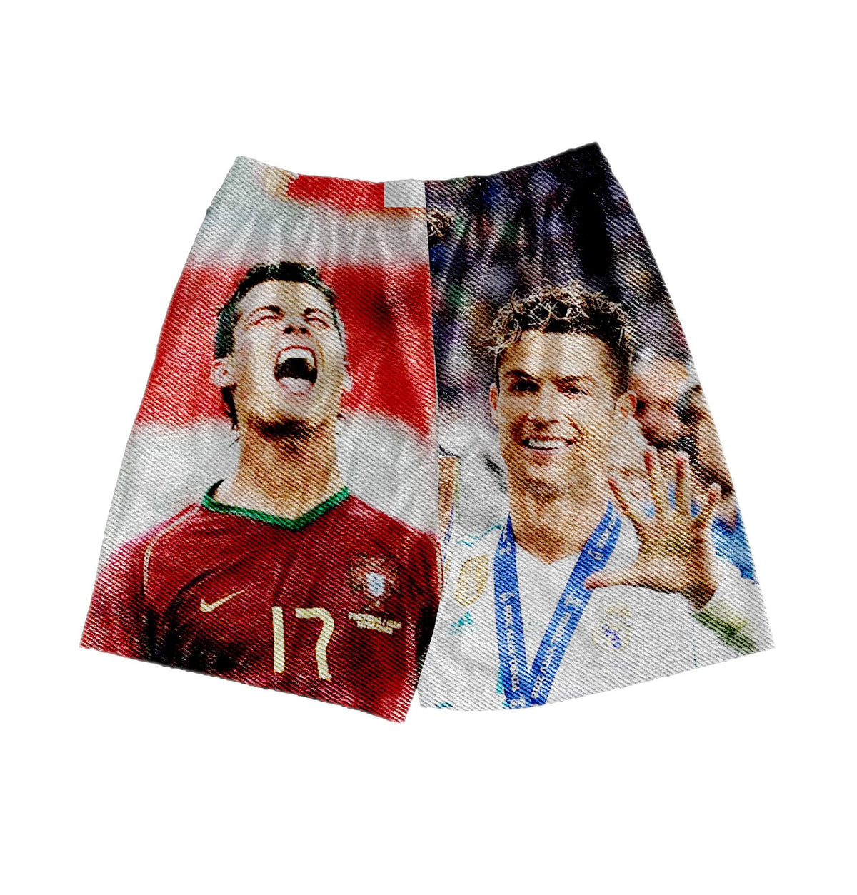 RDMCLOTHINGART tapestry hoodie RONALDO  TAPESTRY SHORTS