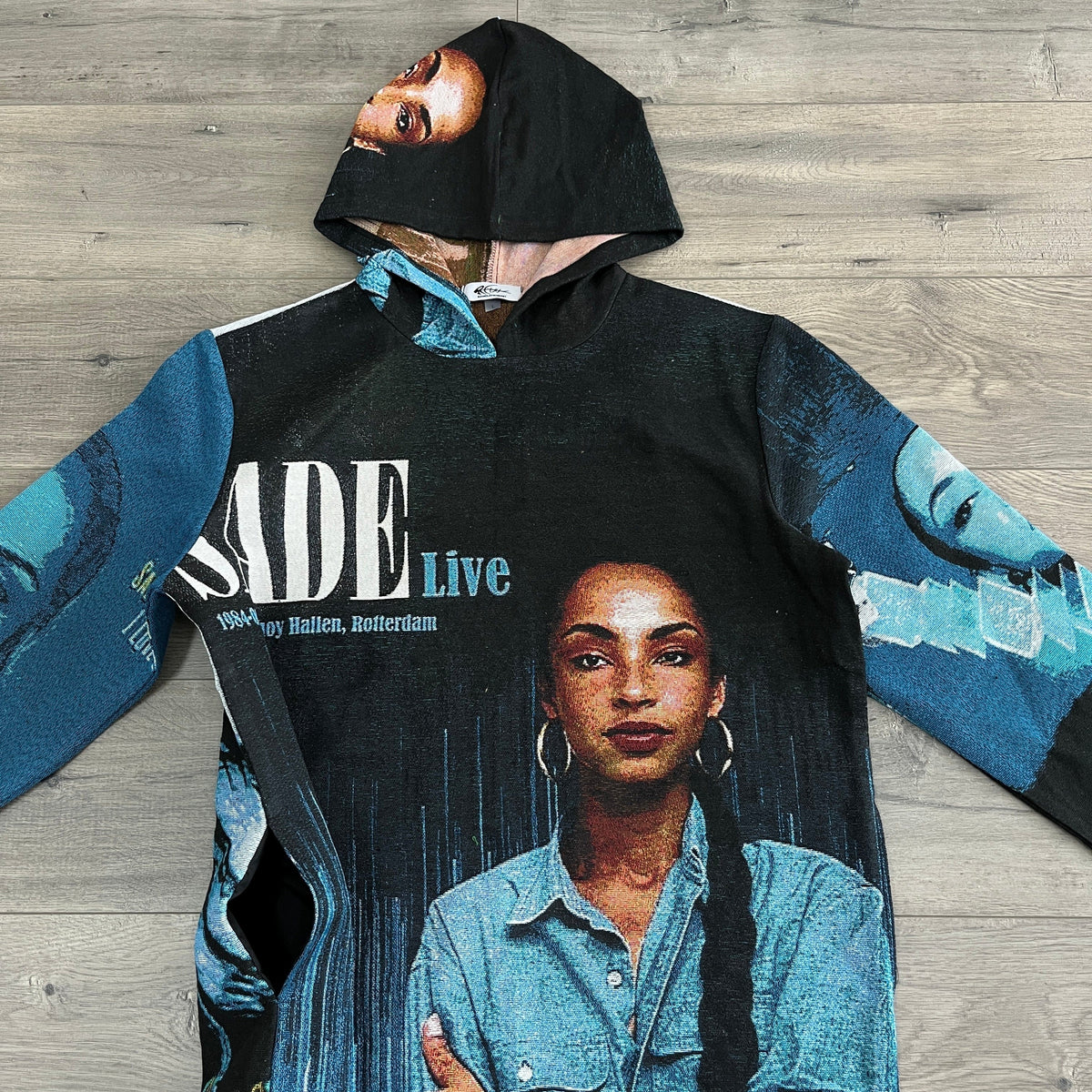 RDMCLOTHINGART tapestry hoodie SADE TAPESTRY HOODIE