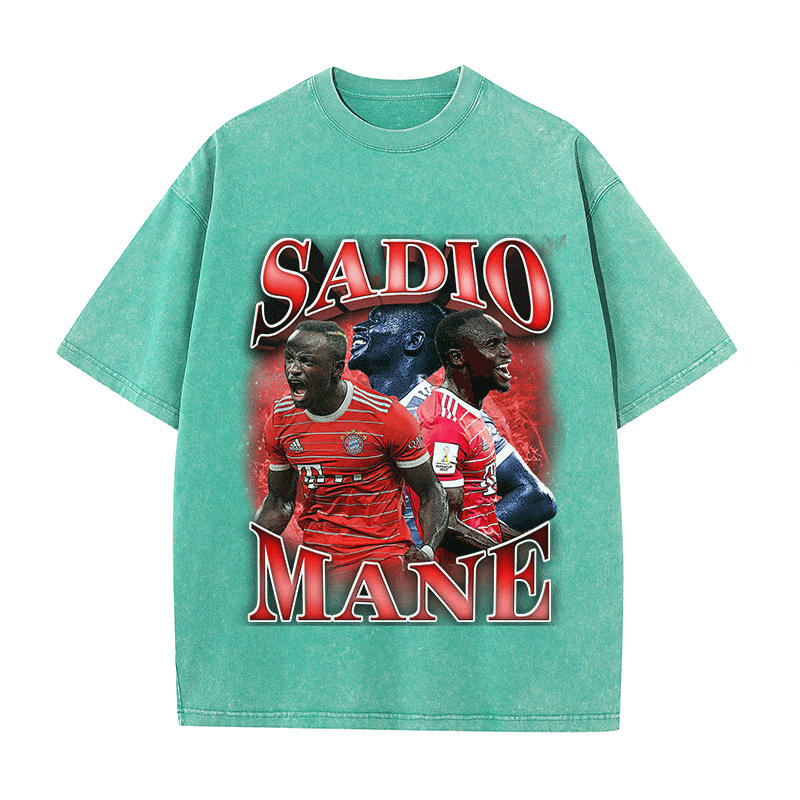 RDMCLOTHINGART tapestry hoodie SADIO MANE HEAVY WEIGHT COTTON TEE-9174