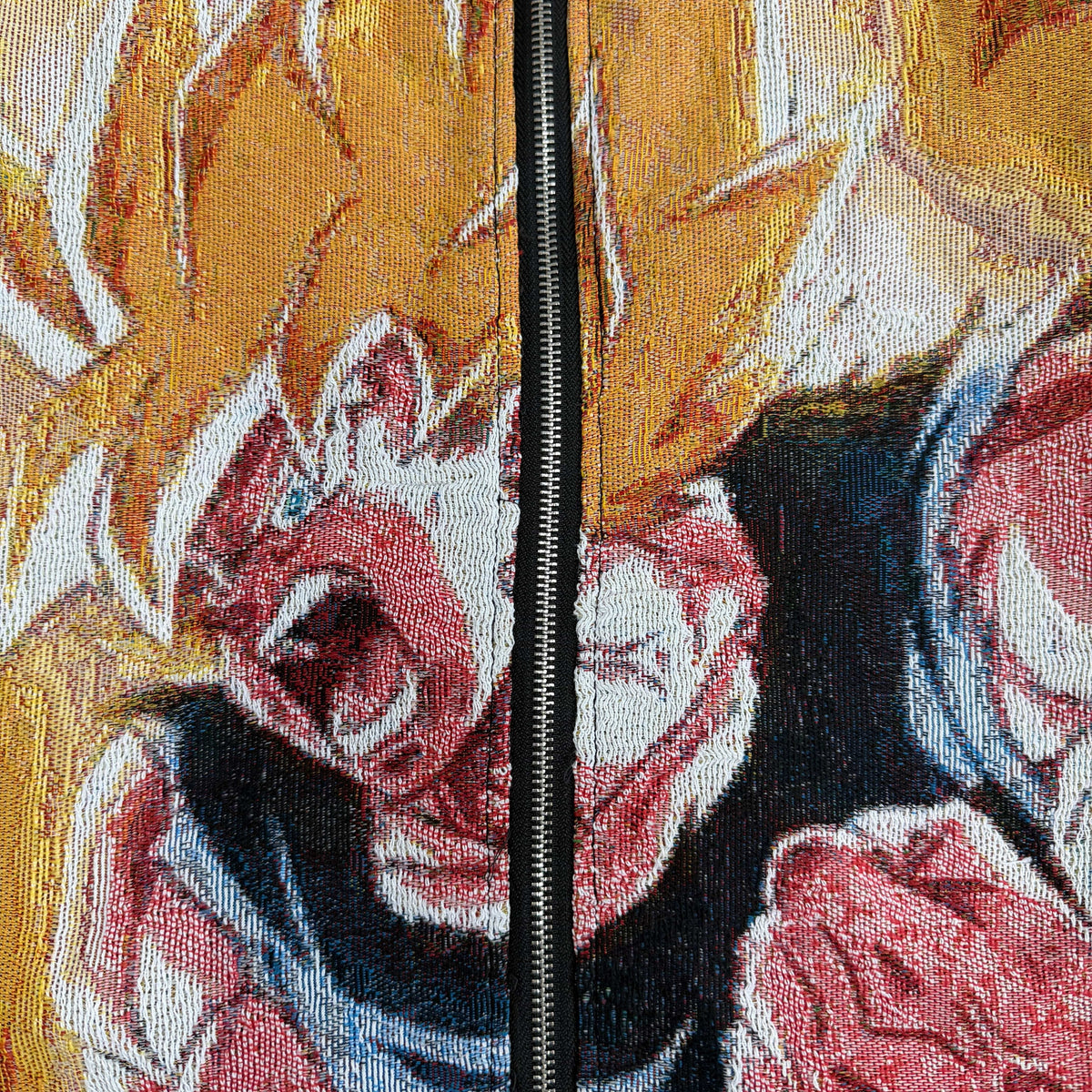 RDMCLOTHINGART tapestry hoodie SAIYAN TAPESTRY JACKET