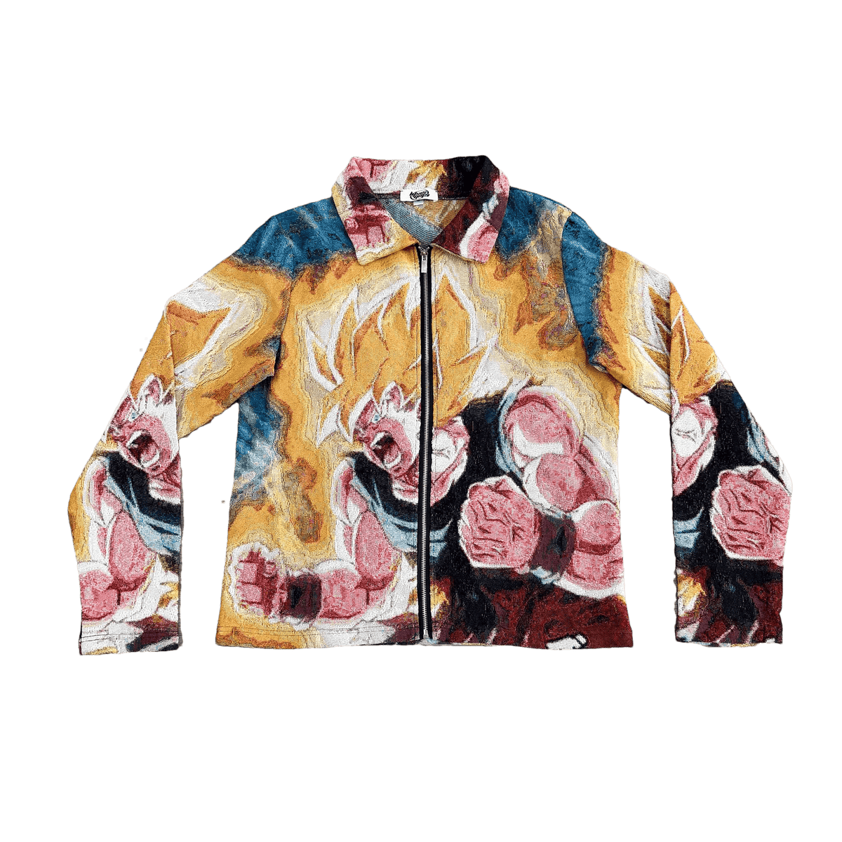 RDMCLOTHINGART tapestry hoodie SAIYAN TAPESTRY JACKET