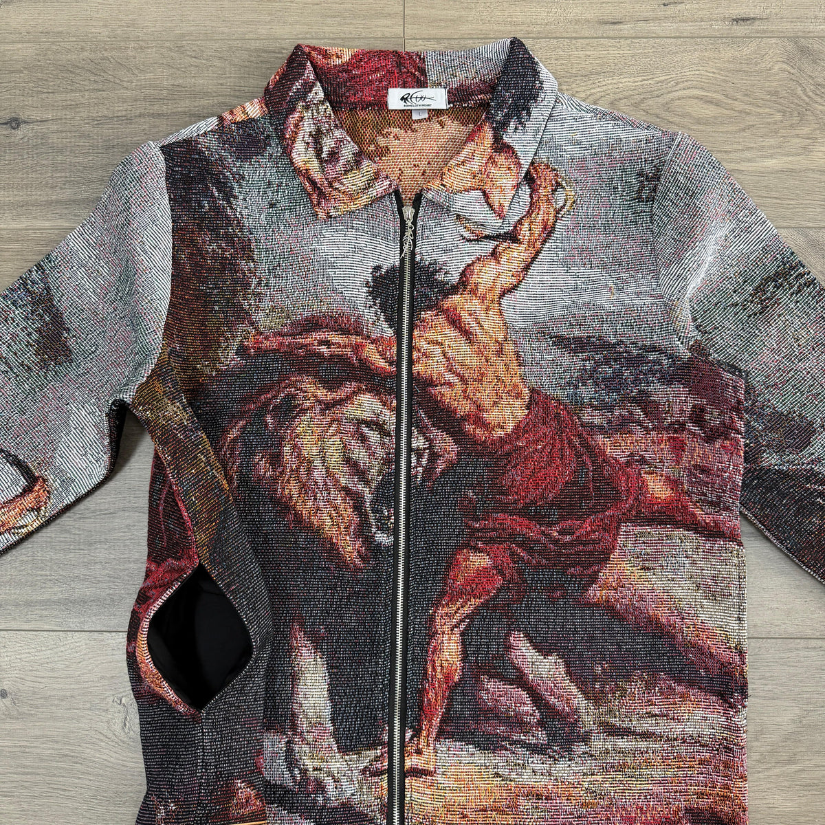 RDMCLOTHINGART tapestry hoodie SAMSON TAPESTRY JACKET