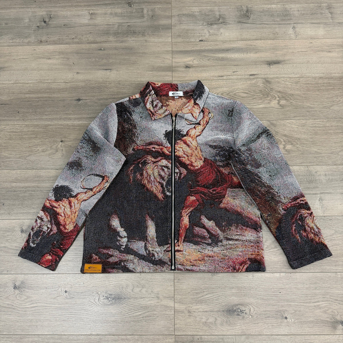 RDMCLOTHINGART tapestry hoodie SAMSON TAPESTRY JACKET