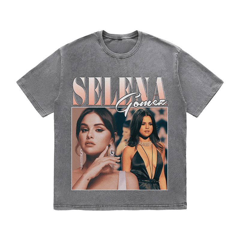 RDMCLOTHINGART tapestry hoodie SELENA HEAVY WEIGHT COTTON TEE-8869