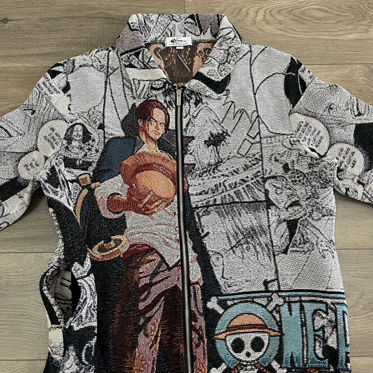 RDMCLOTHINGART tapestry hoodie SHANKS TAPESTRY TEE