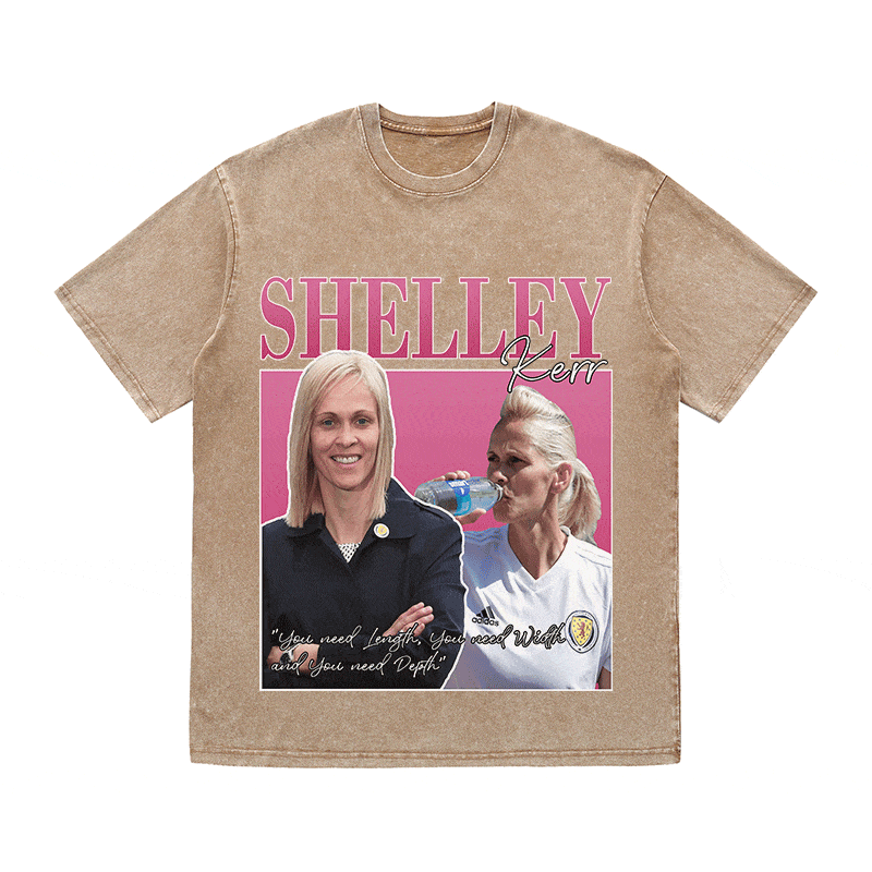 RDMCLOTHINGART tapestry hoodie SHELLEY HEAVY WEIGHT COTTON TEE-8983