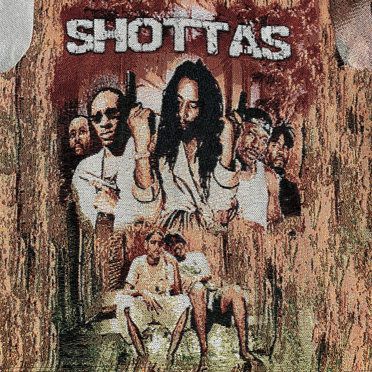 RDMCLOTHINGART tapestry hoodie SHOTTAS TAPESTRY HOODIE