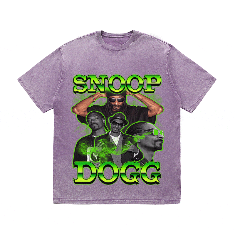 RDMCLOTHINGART tapestry hoodie SNOOP DOGG HEAVY WEIGHT COTTON TEE-9136