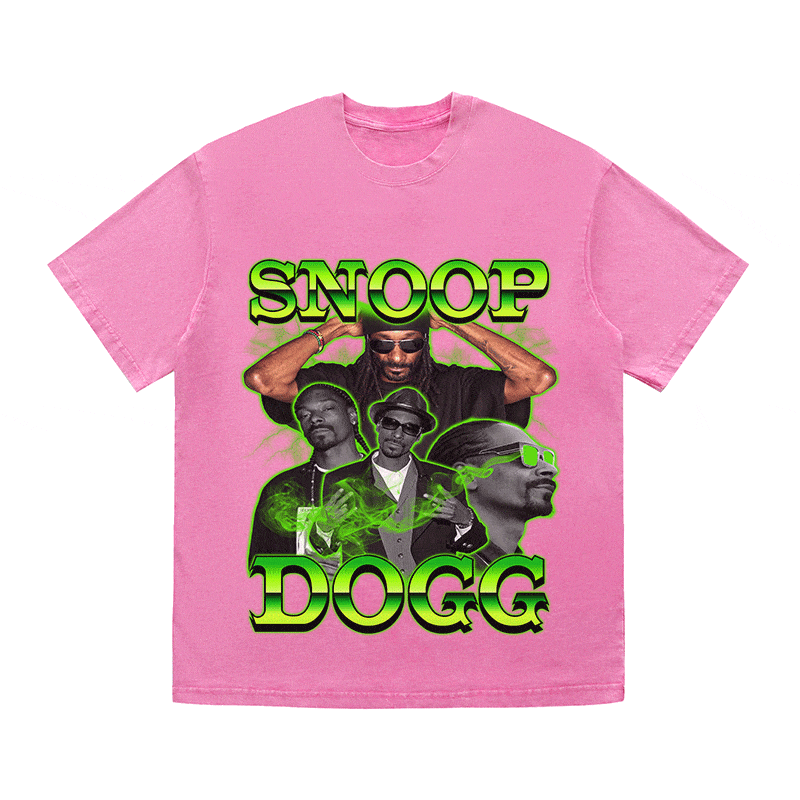 RDMCLOTHINGART tapestry hoodie SNOOP DOGG HEAVY WEIGHT COTTON TEE-9136