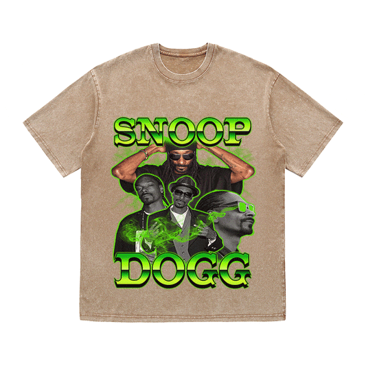 RDMCLOTHINGART tapestry hoodie SNOOP DOGG HEAVY WEIGHT COTTON TEE-9136