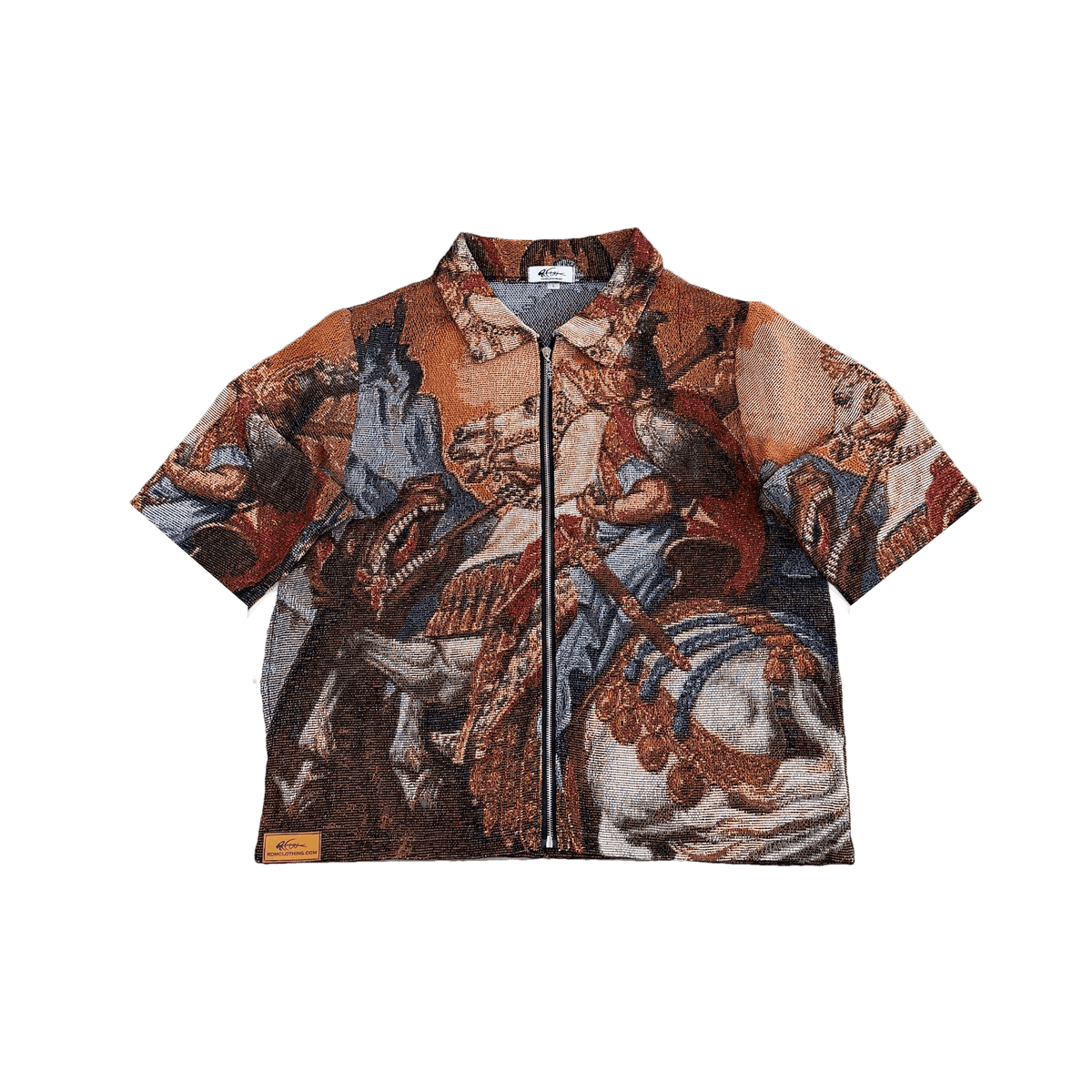 RDMCLOTHINGART tapestry hoodie ST GEORGE TAPESTRY TEE