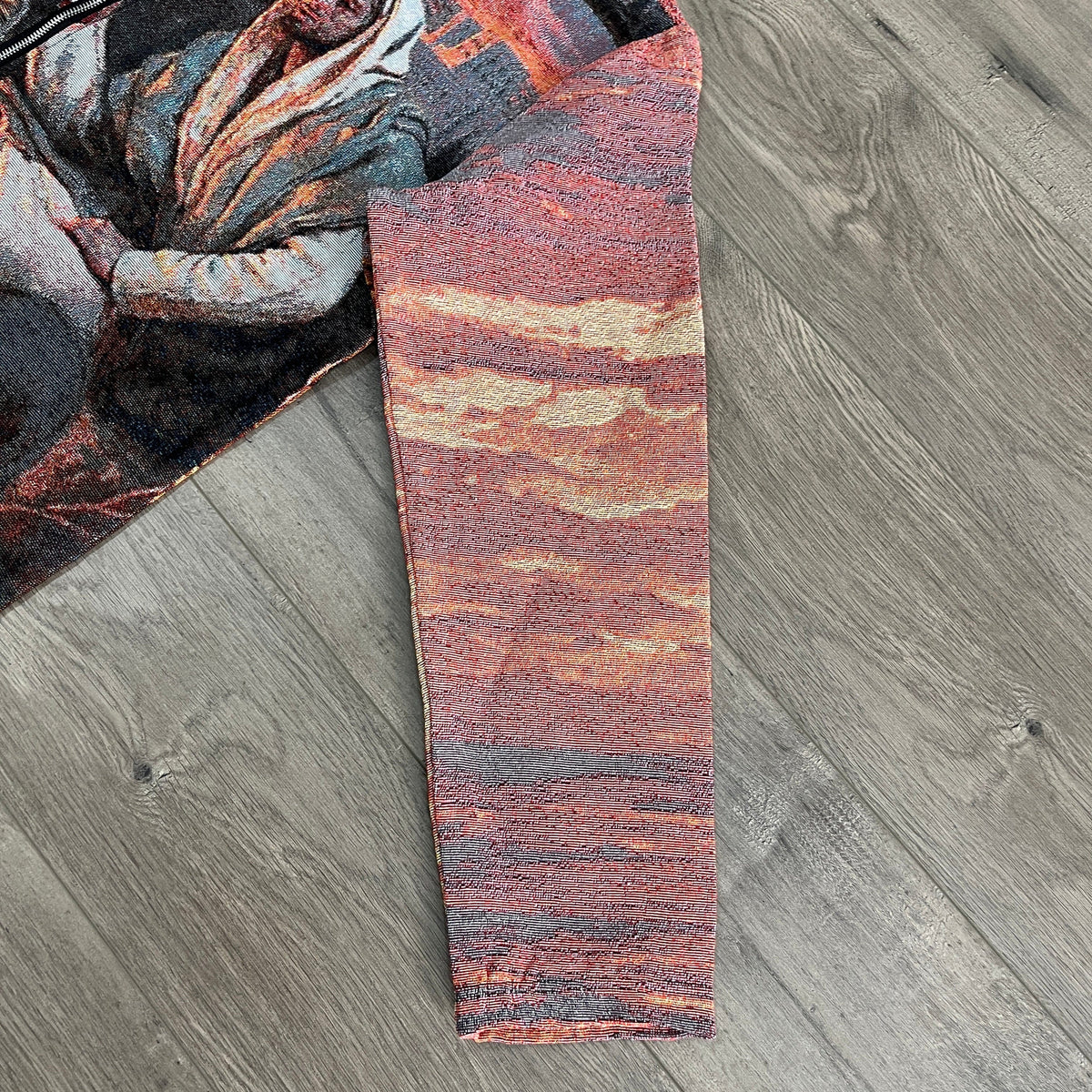 RDMCLOTHINGART tapestry hoodie SUNSET TAPESTRY JACKET