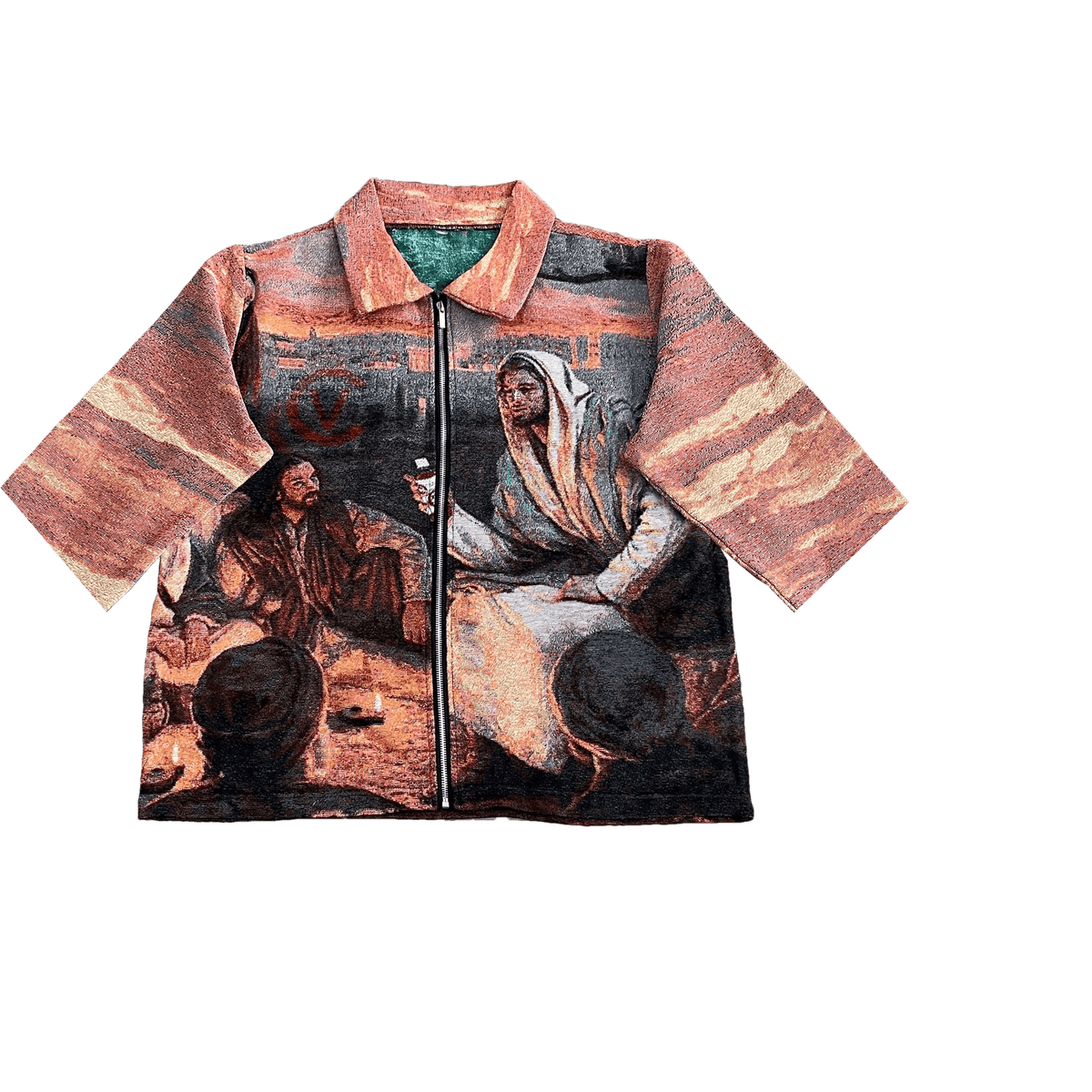 RDMCLOTHINGART tapestry hoodie SUNSET TAPESTRY TEE