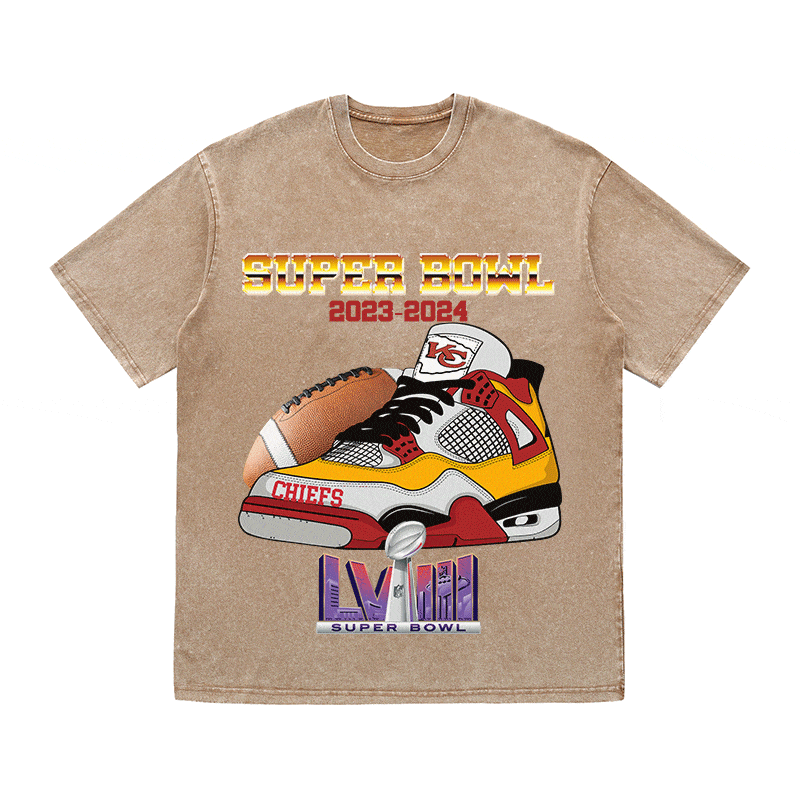 RDMCLOTHINGART tapestry hoodie SUPERBOWL 3 KC HEAVY WEIGHT COTTON TEE-9190