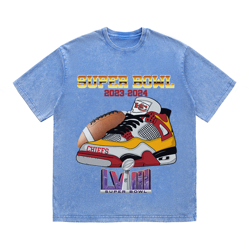 RDMCLOTHINGART tapestry hoodie SUPERBOWL 3 KC HEAVY WEIGHT COTTON TEE-9190