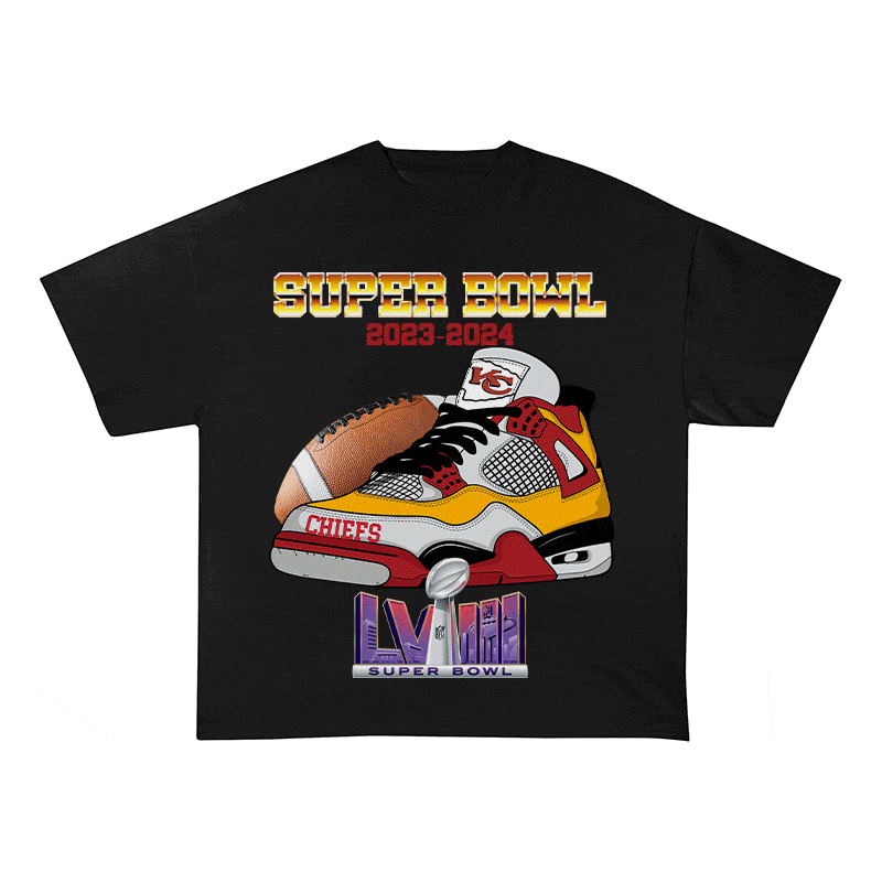 RDMCLOTHINGART tapestry hoodie SUPERBOWL 3 KC HEAVY WEIGHT COTTON TEE-9190