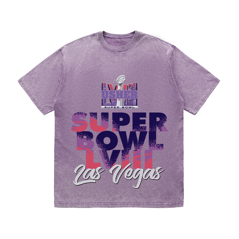 RDMCLOTHINGART tapestry hoodie SUPERBOWL HEAVY WEIGHT COTTON TEE-9203