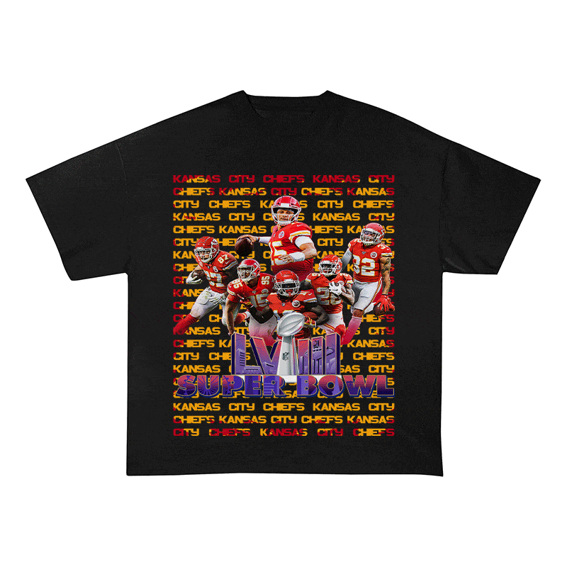 RDMCLOTHINGART tapestry hoodie SUPERBOWL HEAVY WEIGHT COTTON TEE-9219