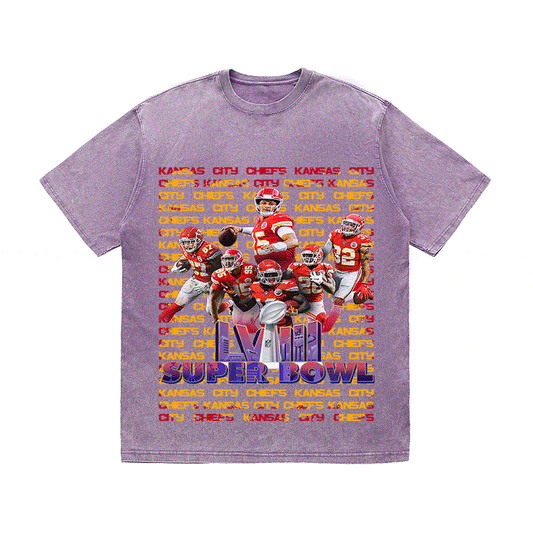 RDMCLOTHINGART tapestry hoodie SUPERBOWL HEAVY WEIGHT COTTON TEE-9219