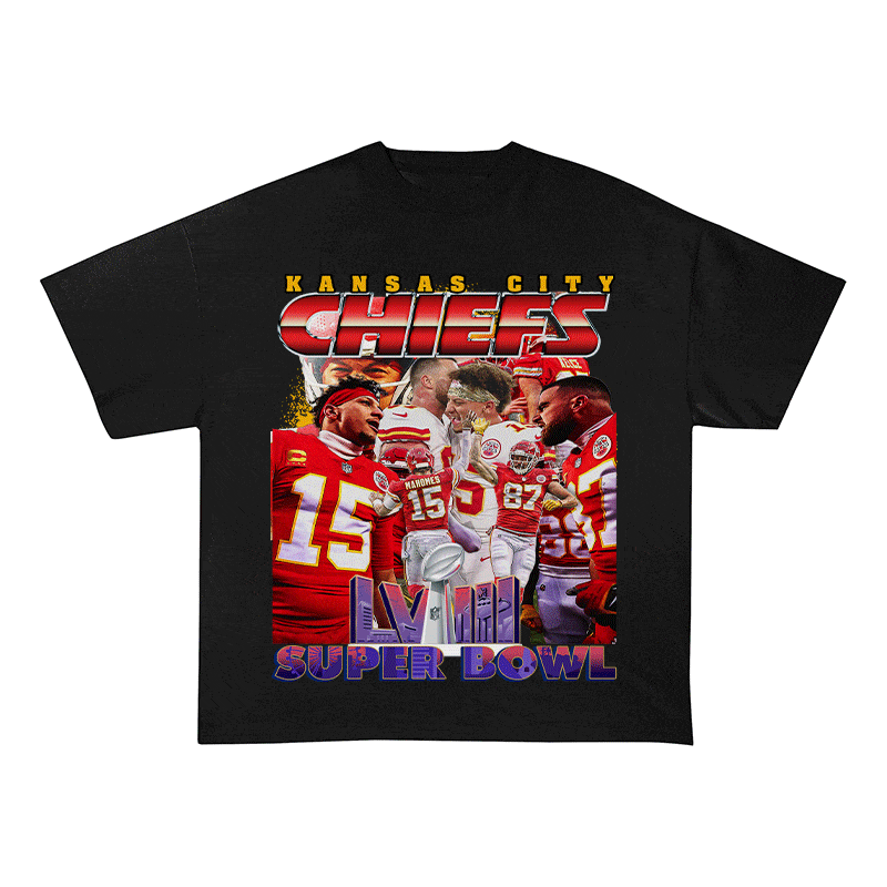 RDMCLOTHINGART tapestry hoodie SUPERBOWL HEAVY WEIGHT COTTON TEE-9222
