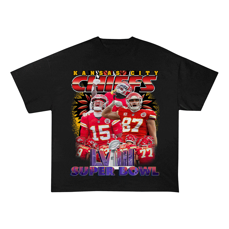 RDMCLOTHINGART tapestry hoodie SUPERBOWL HEAVY WEIGHT COTTON TEE-9224