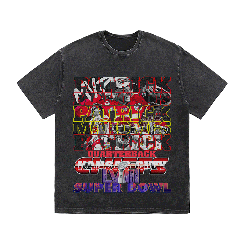 RDMCLOTHINGART tapestry hoodie SUPERBOWL HEAVY WEIGHT COTTON TEE-9228