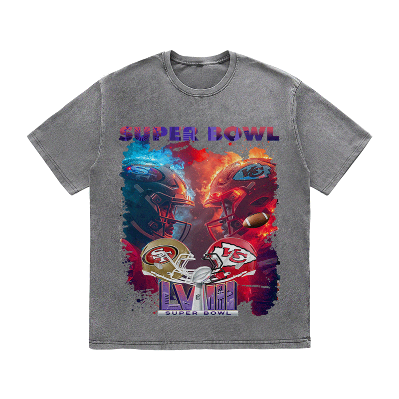 RDMCLOTHINGART tapestry hoodie SUPERBOWL21 HEAVY WEIGHT COTTON TEE-9211