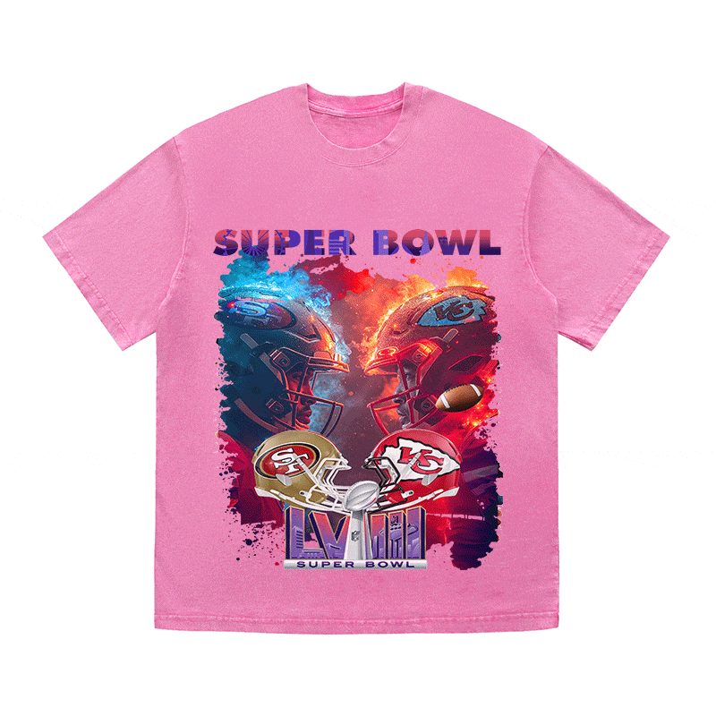 RDMCLOTHINGART tapestry hoodie SUPERBOWL21 HEAVY WEIGHT COTTON TEE-9211