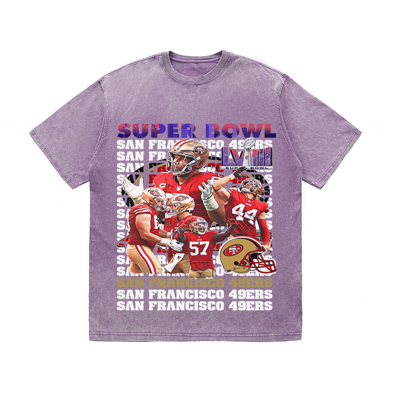 RDMCLOTHINGART tapestry hoodie SUPERBOWL23 HEAVY WEIGHT COTTON TEE-9213