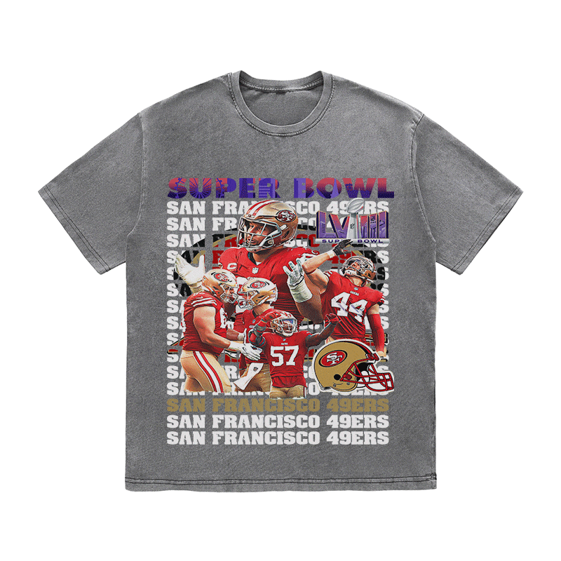RDMCLOTHINGART tapestry hoodie SUPERBOWL23 HEAVY WEIGHT COTTON TEE-9213