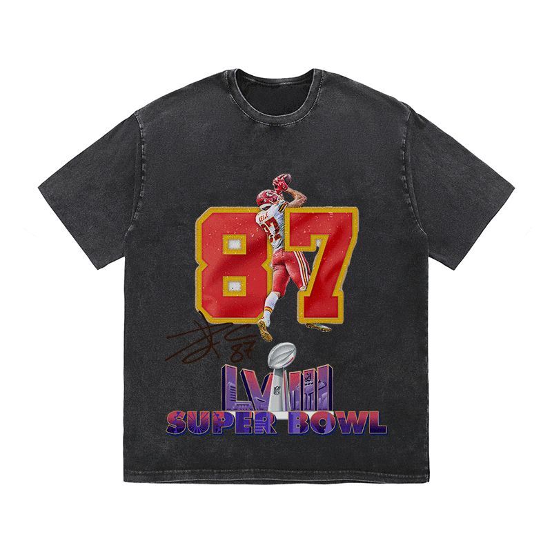 RDMCLOTHINGART tapestry hoodie SUPERBOWL30 HEAVY WEIGHT COTTON TEE-9220