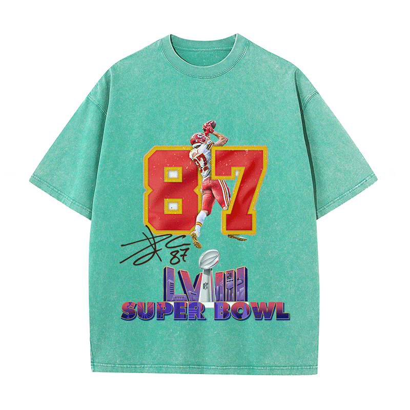 RDMCLOTHINGART tapestry hoodie SUPERBOWL30 HEAVY WEIGHT COTTON TEE-9220