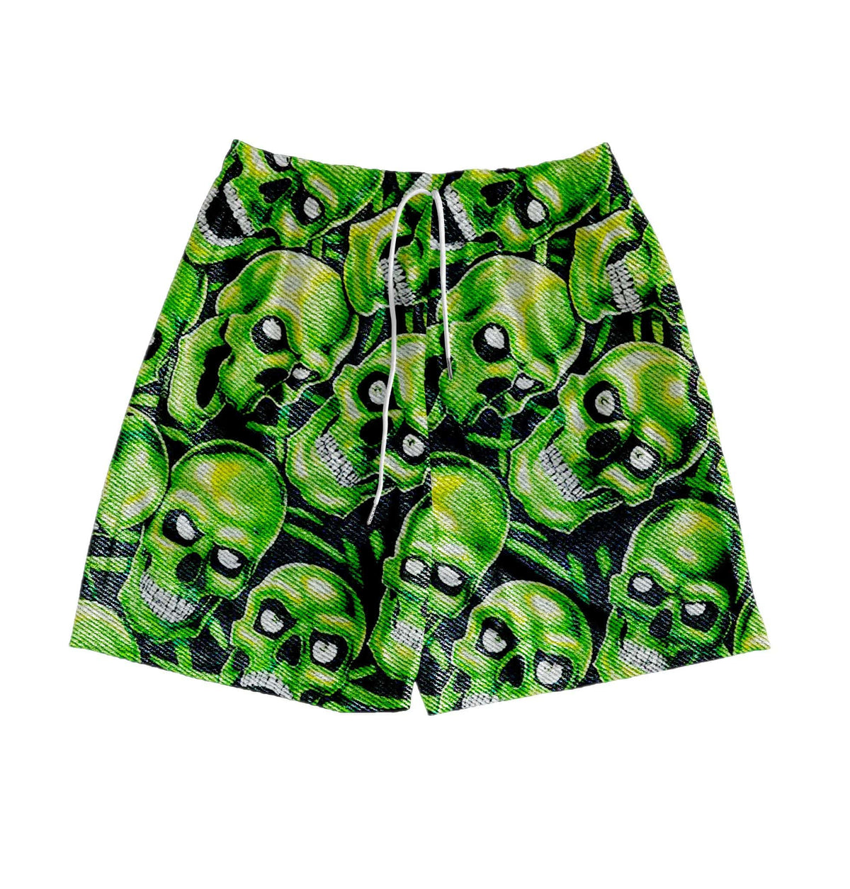 RDMCLOTHINGART tapestry hoodie SUPREME GREEN SKULL TAPESTRY SHORTS
