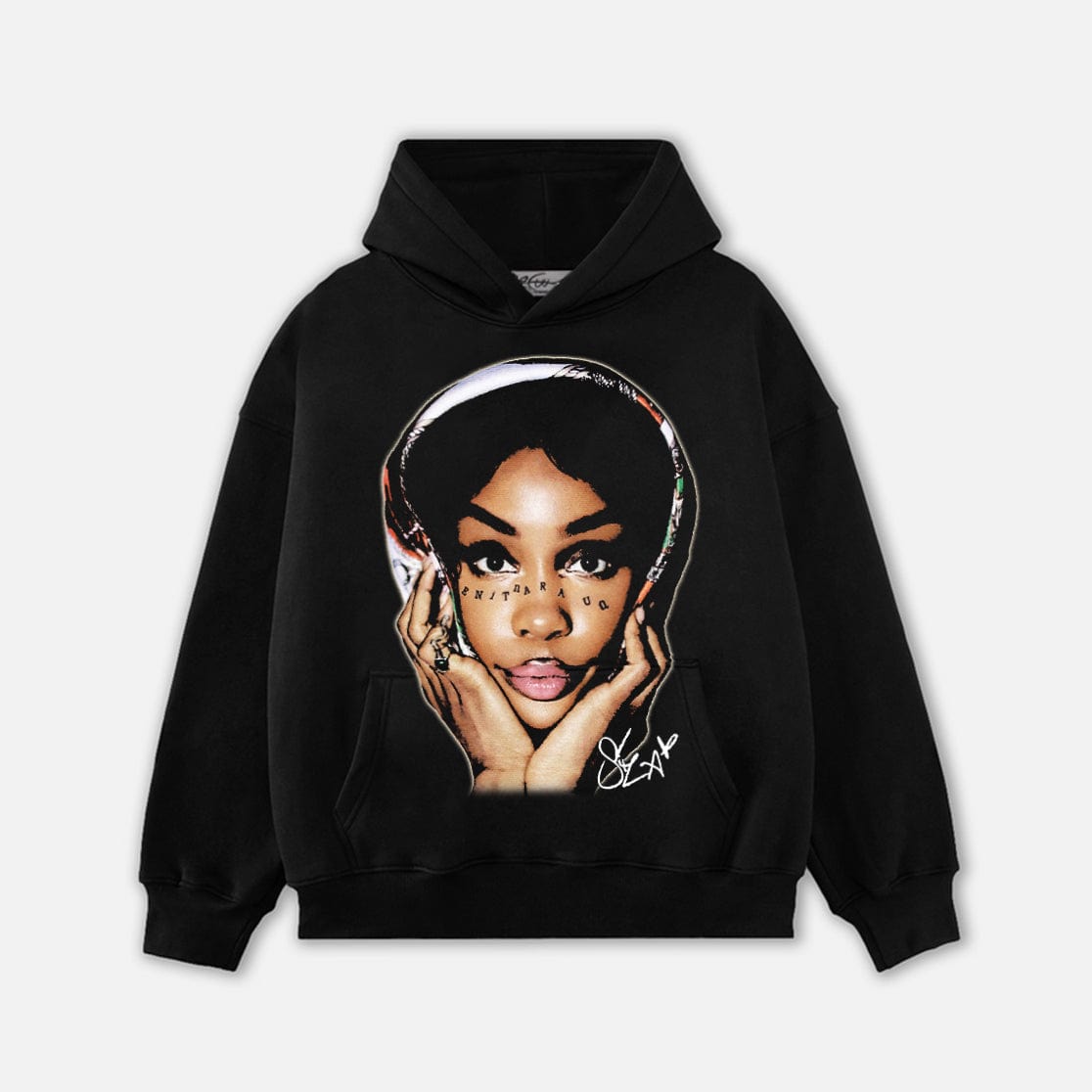 SZA HEAD HOODIE-1053 - RDMCLOTHINGART