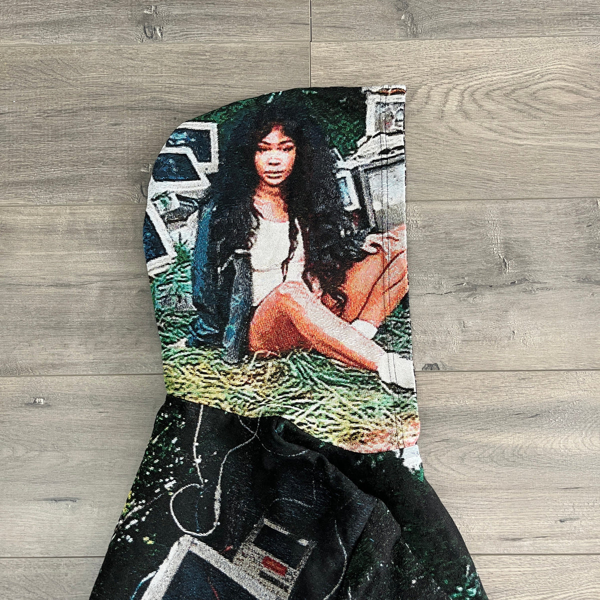 RDMCLOTHINGART tapestry hoodie SZA V2 TAPESTRY HOODIE