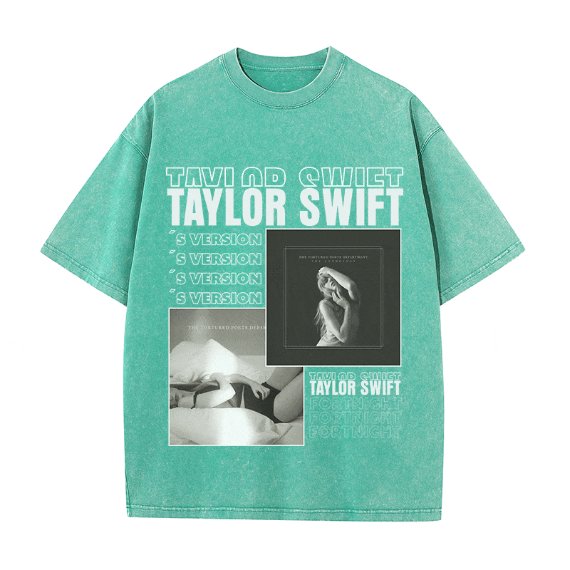 RDMCLOTHINGART tapestry hoodie TAYLOR SWIFT HEAVY WEIGHT COTTON TEE-9021