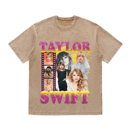 RDMCLOTHINGART tapestry hoodie TAYLOR SWIFT HEAVY WEIGHT COTTON TEE-9137
