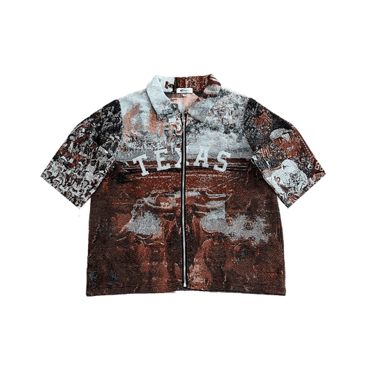 RDMCLOTHINGART tapestry hoodie TEXAS TAPESTRY TEE