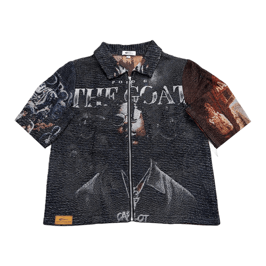 RDMCLOTHINGART tapestry hoodie THE GOAT TAPESTRY TEE
